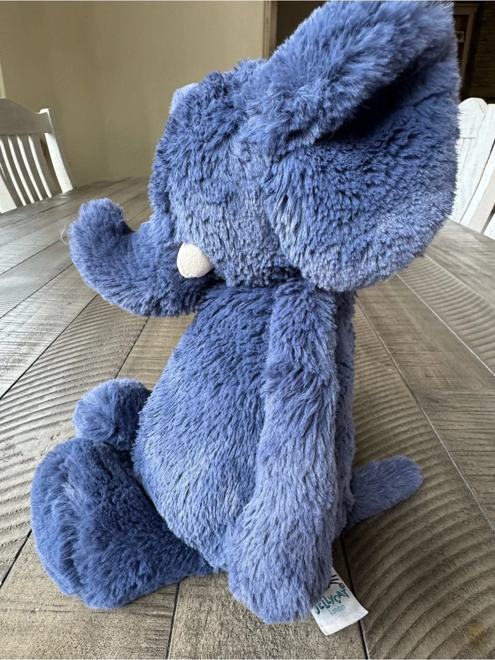 Jellycat Bashful Blue Elephant 12” Plush Toy